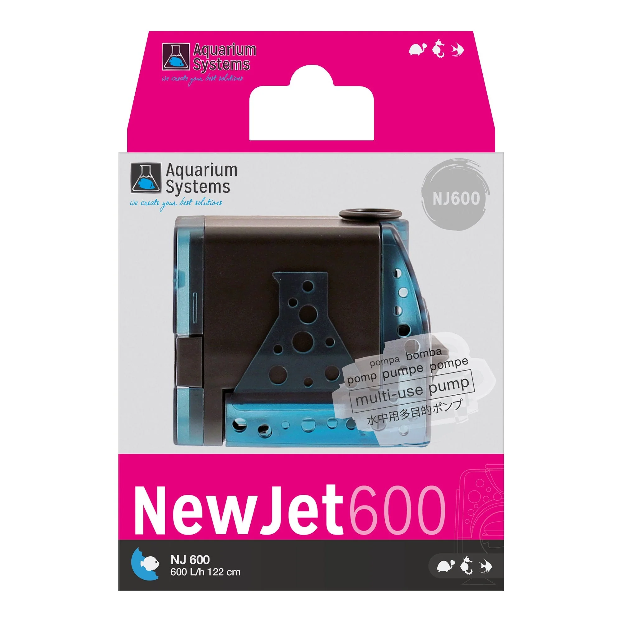 Aquarium Systems - Newjet Multi Use Pump NJ600 600L/h - Image 3