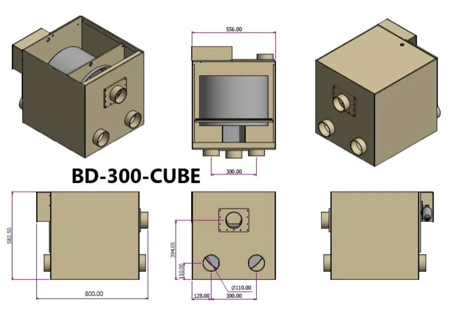 Burtons BD300 Cube Drum Filter with UV - Image 2