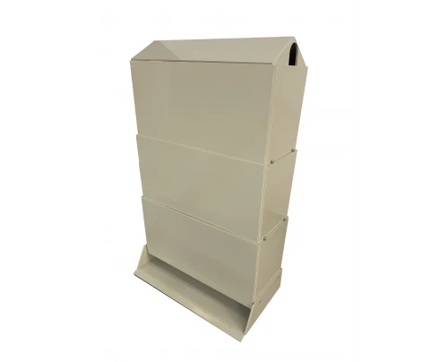 Burtons Three-Tier Poly Shower - 600mm