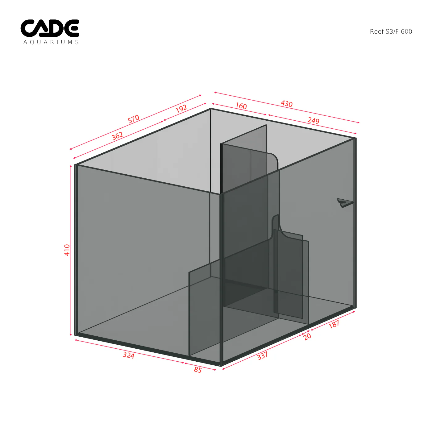 CADE Reef Frag S3/F 600 (Pre Order) - Image 20