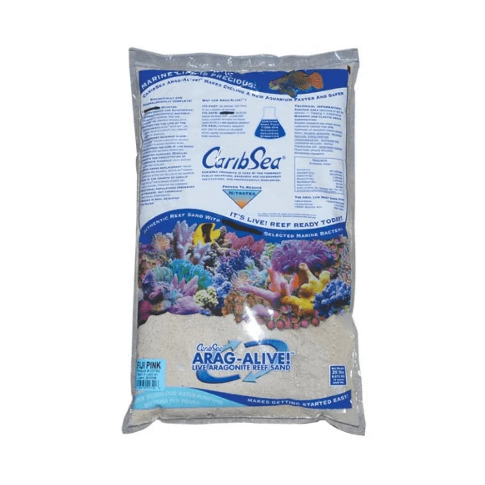 CaribSea Aragalive Fiji Pink 10lb