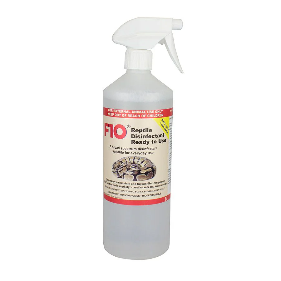 F10 REPTILE RTU Disinfectant 1l Trigger