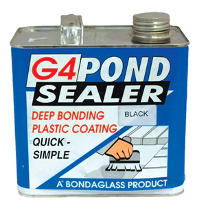 G4 Pond Sealer, Black - 2.5kg