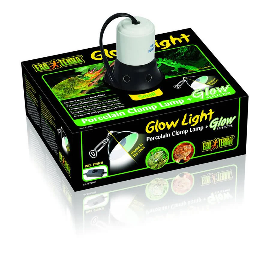 Exo-Terra Glow Light/Reflector Sml 14cm