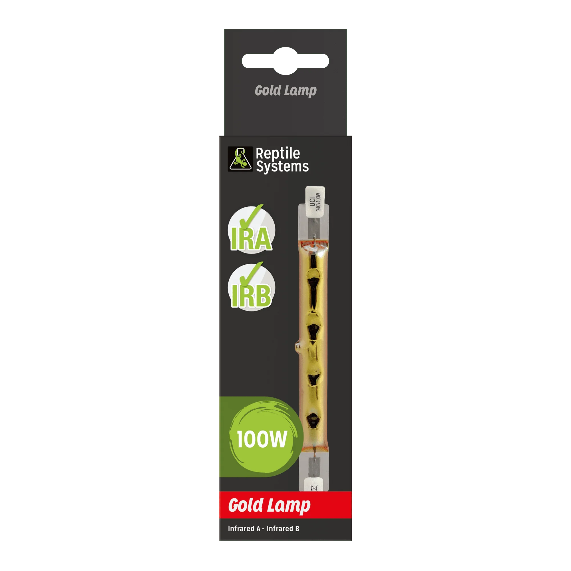 Gold Infrared Replacement Lamp 100w