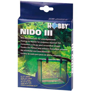 Hobby Nido lll Floating Aquarium Fish Net Breeder 2.5L - Image 2