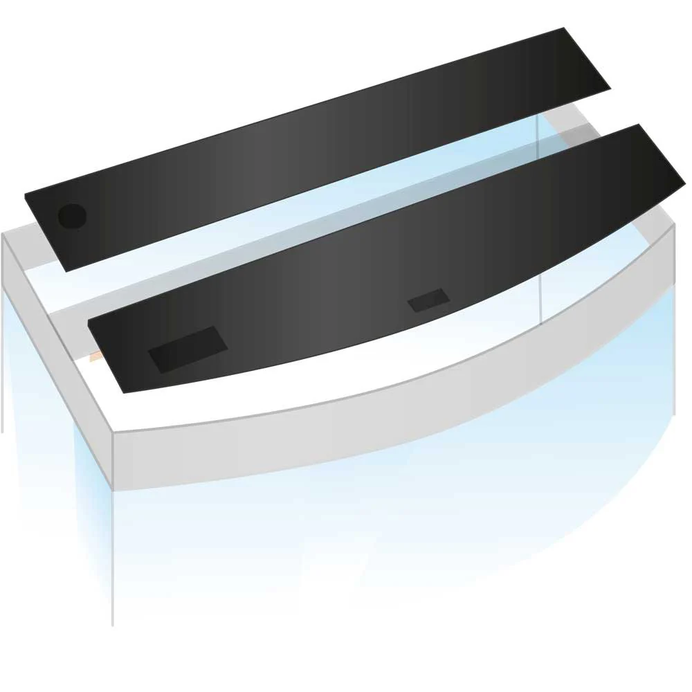 Juwel Flap Set Vision 180 Black