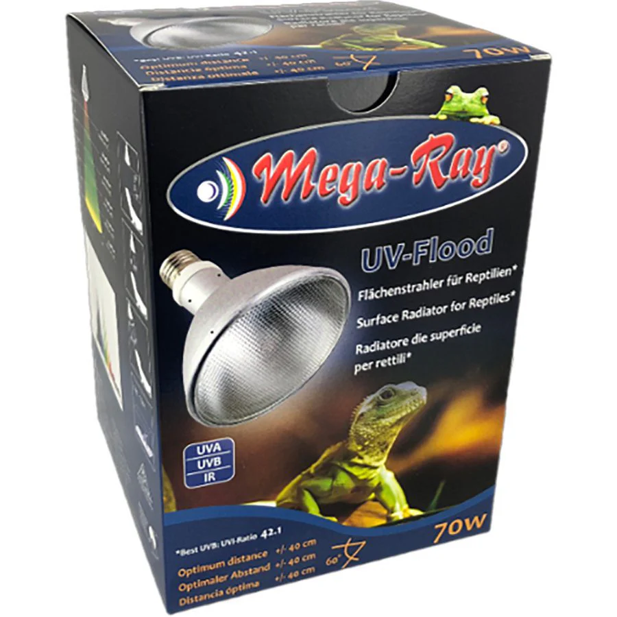 Mega Ray Metal Halide Lamp 70w PAR38 5K Wide Beam