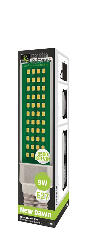 New Dawn LED 9w β Horizontal Position-E27