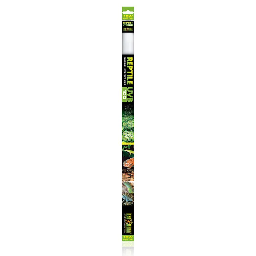 Exo-Terra Reptile UVB 100 Tube 18W 24in