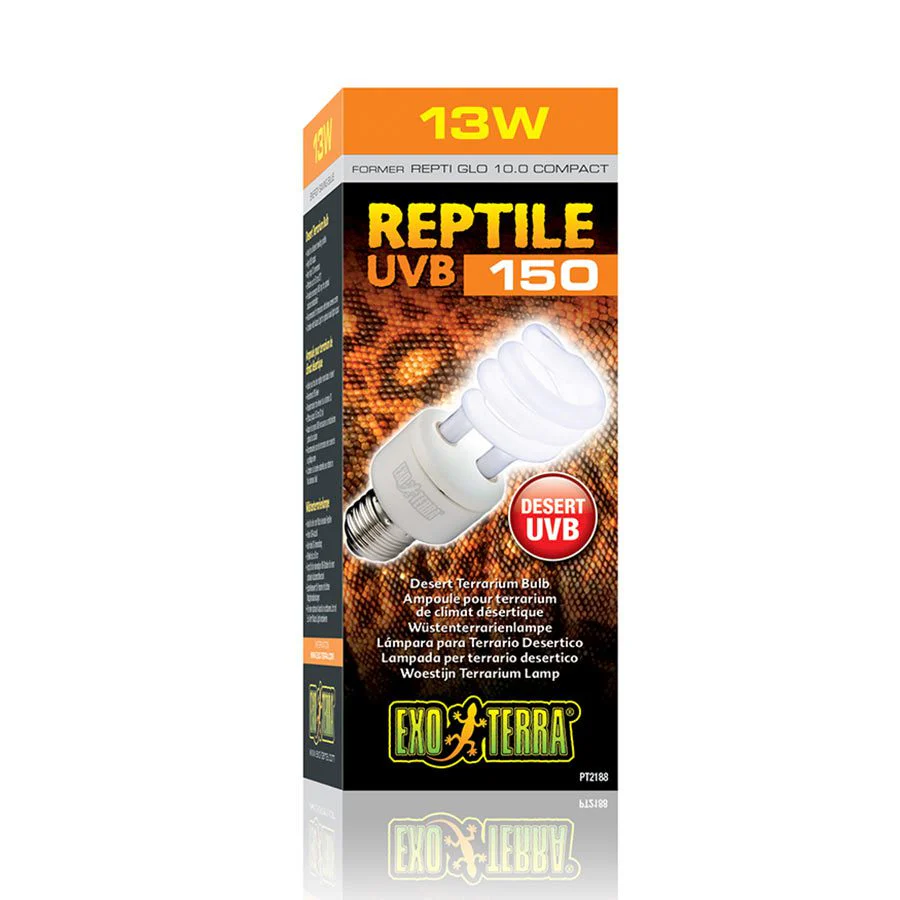 Exo-Terra Reptile UVB 150 Compact Lamp 13w