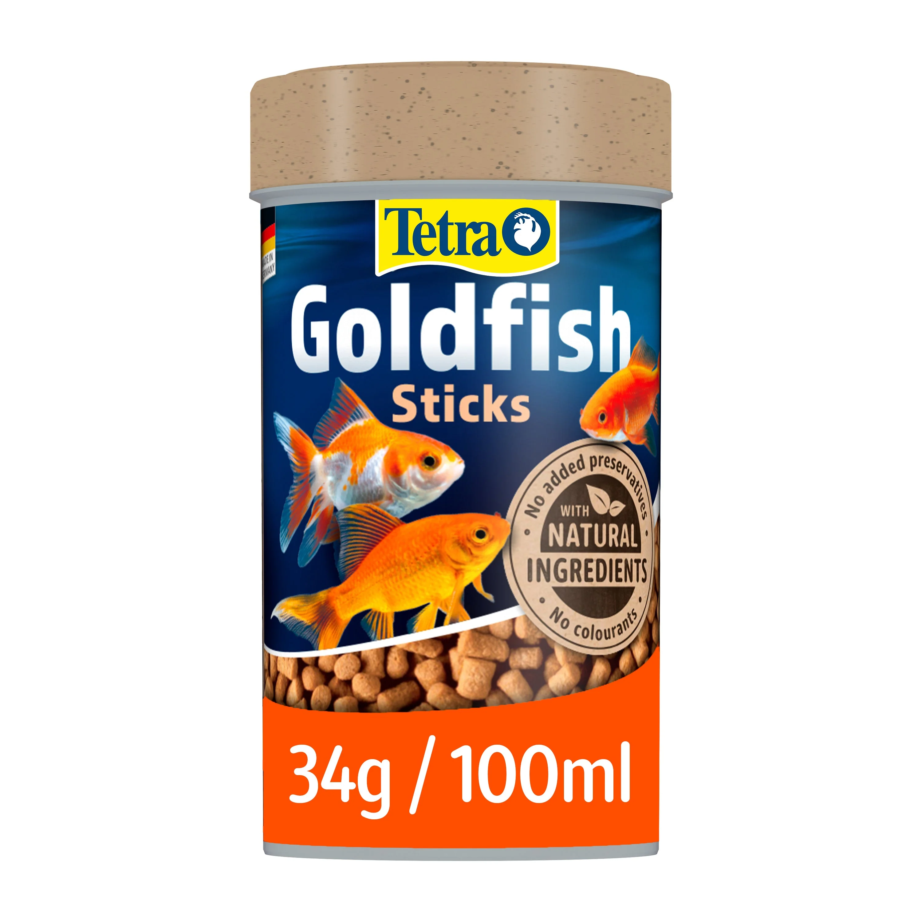 Tetra Goldfish Floating Foodsticks for Coldwater Aquaria 34g - Image 2