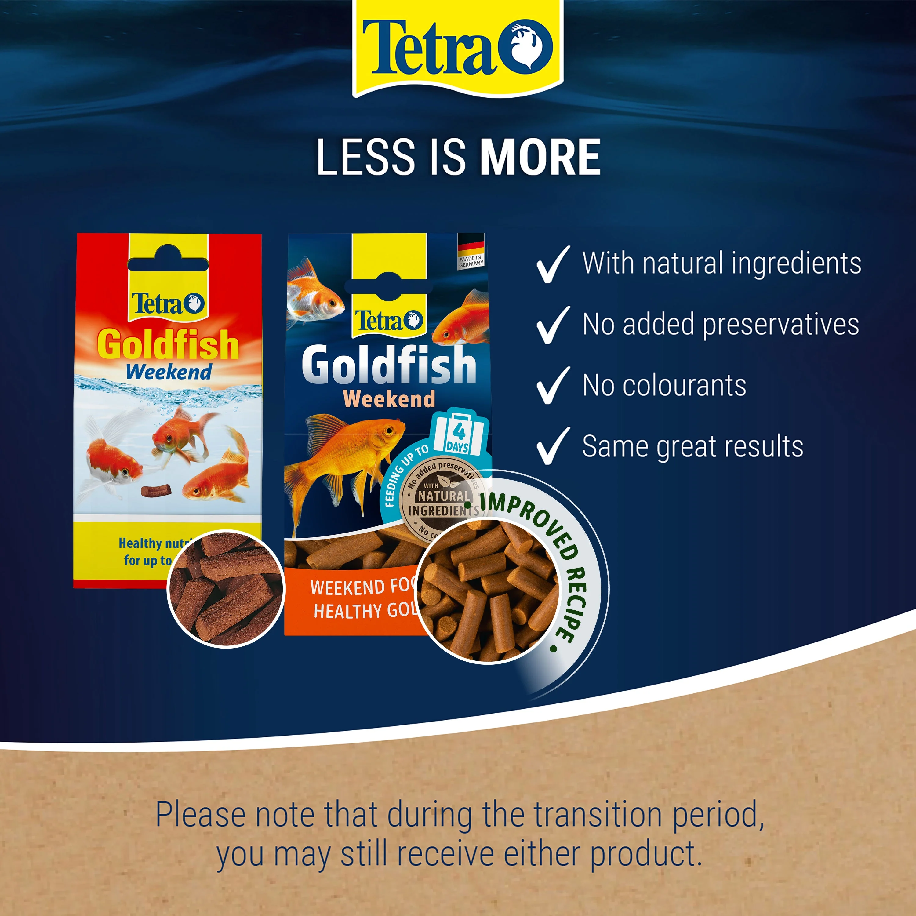Tetra Goldfish Weekend 10 Sticks 9g - Image 3