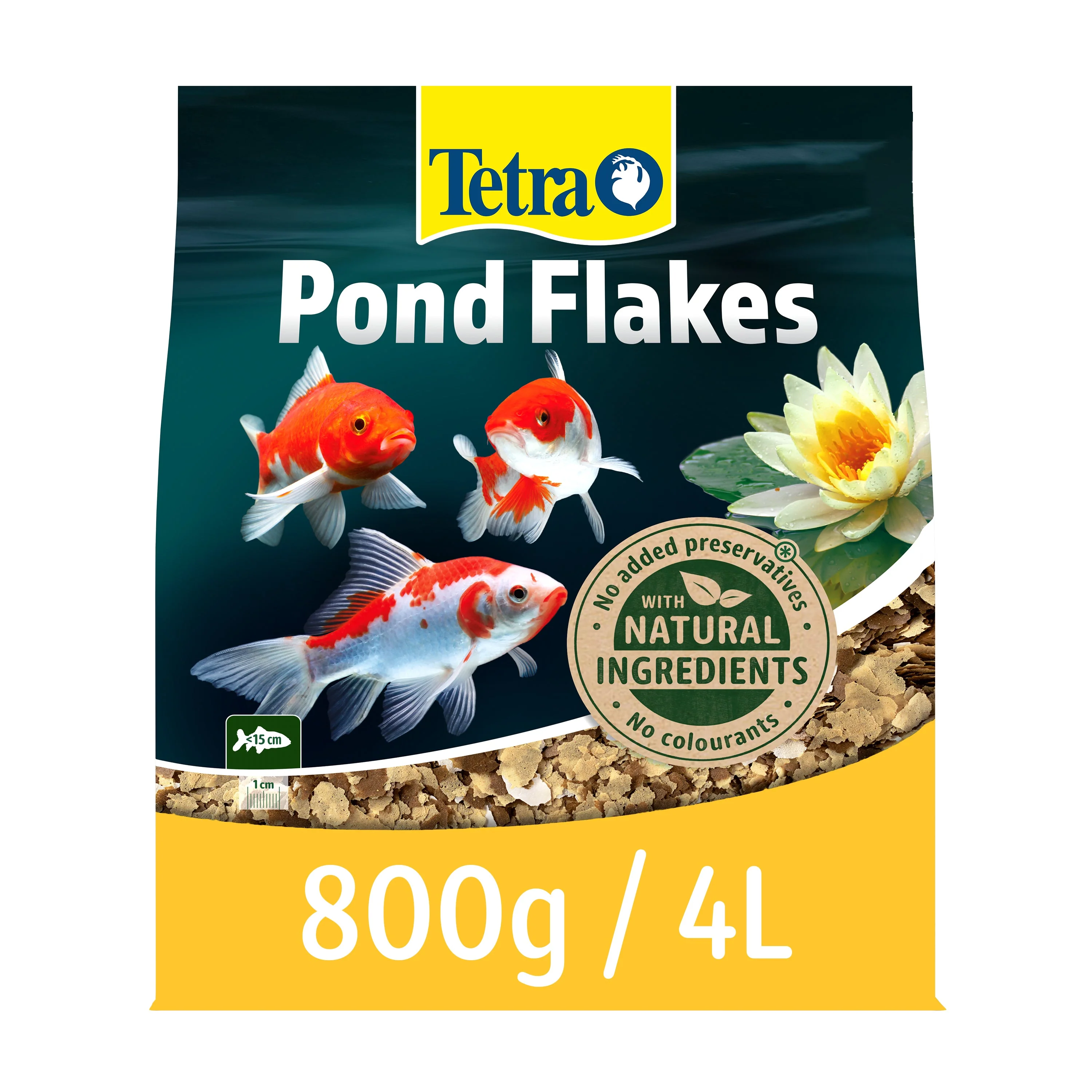 Tetra Pond Flake Food For All Small Pond Fish (500ML, 1L) - Image 4