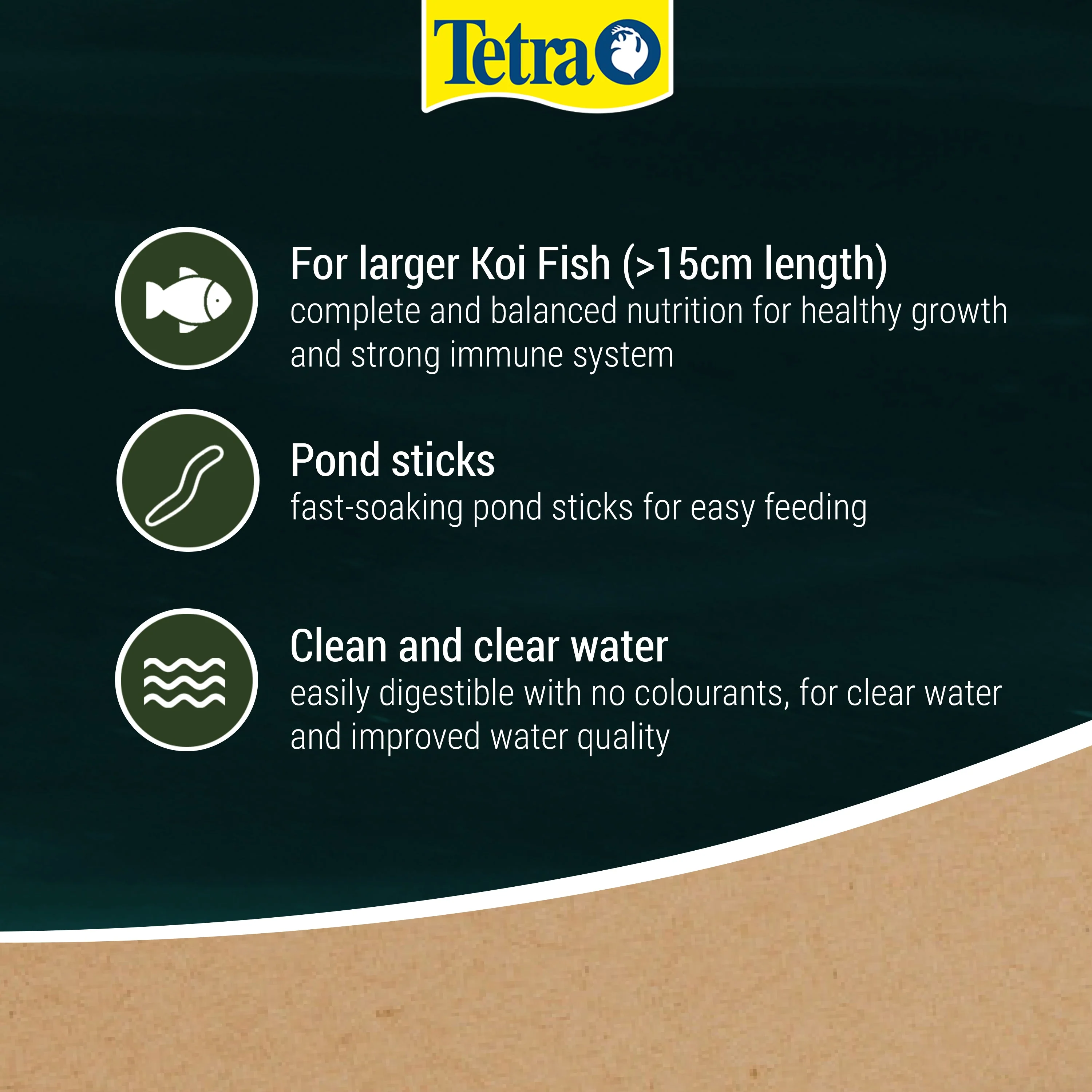 Tetra Pond Koi Colour&Growth Sticks - Fish Food For Pond Fish 7L - Image 6