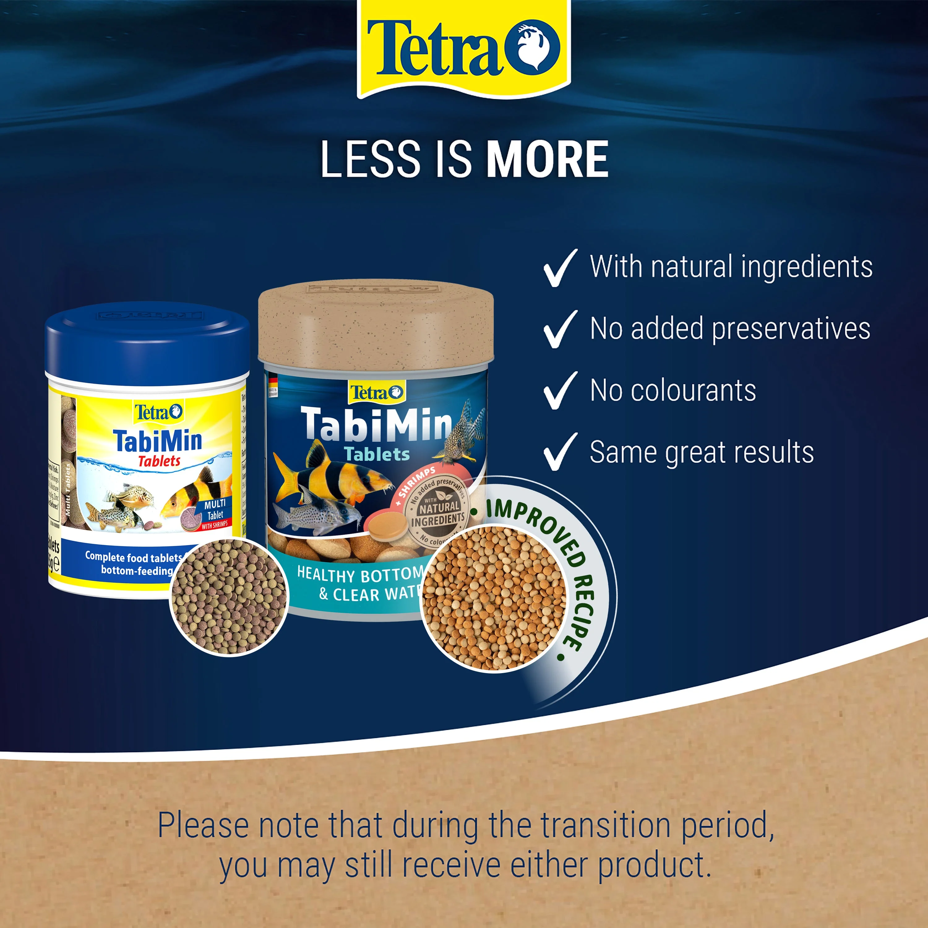 Tetra Tabimin For Bottom Feeding Tropical Fish 1040 Tablets - Image 3