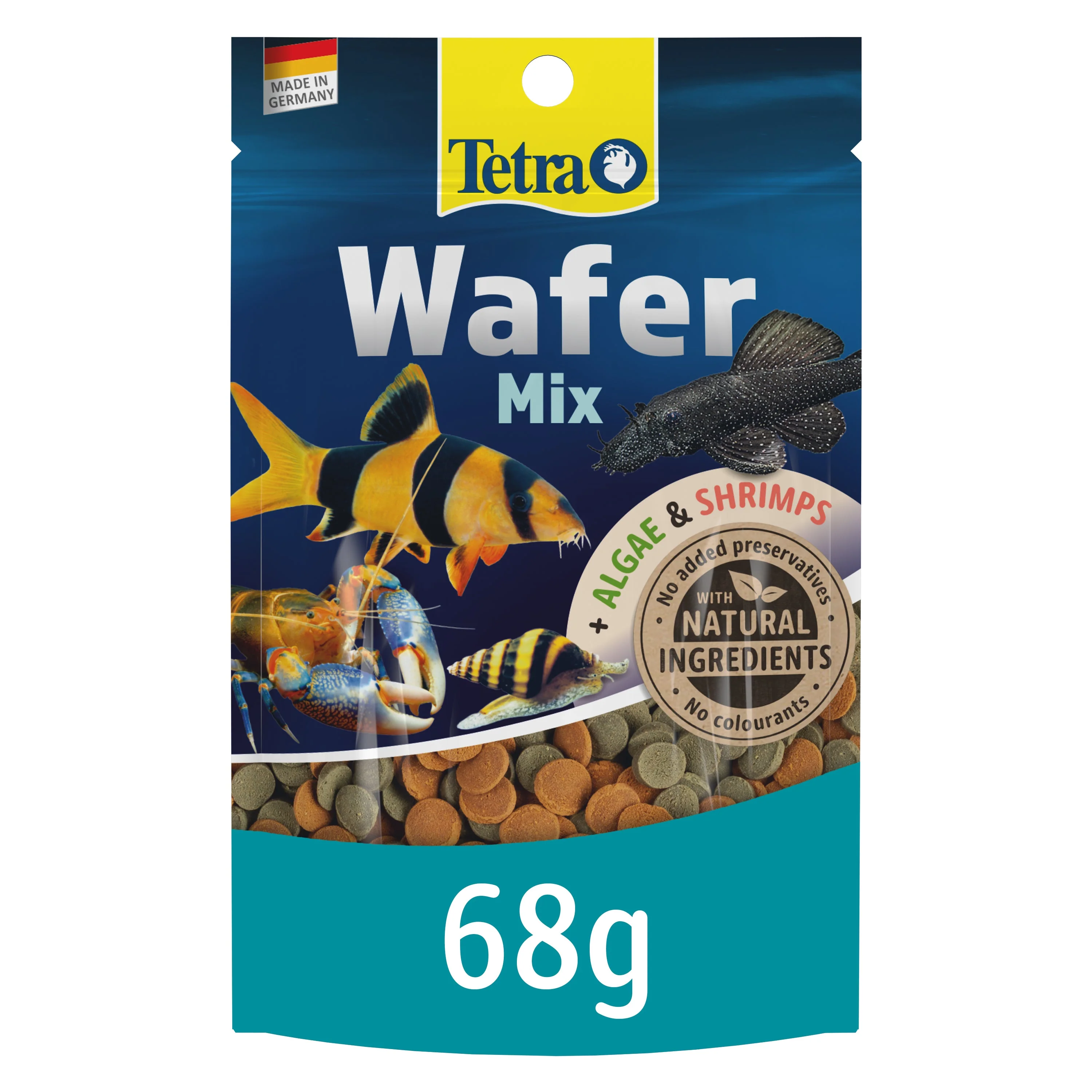 Tetra Variety Wafer Mix 68g Sinking Fish & Crustaceans Food - Image 2