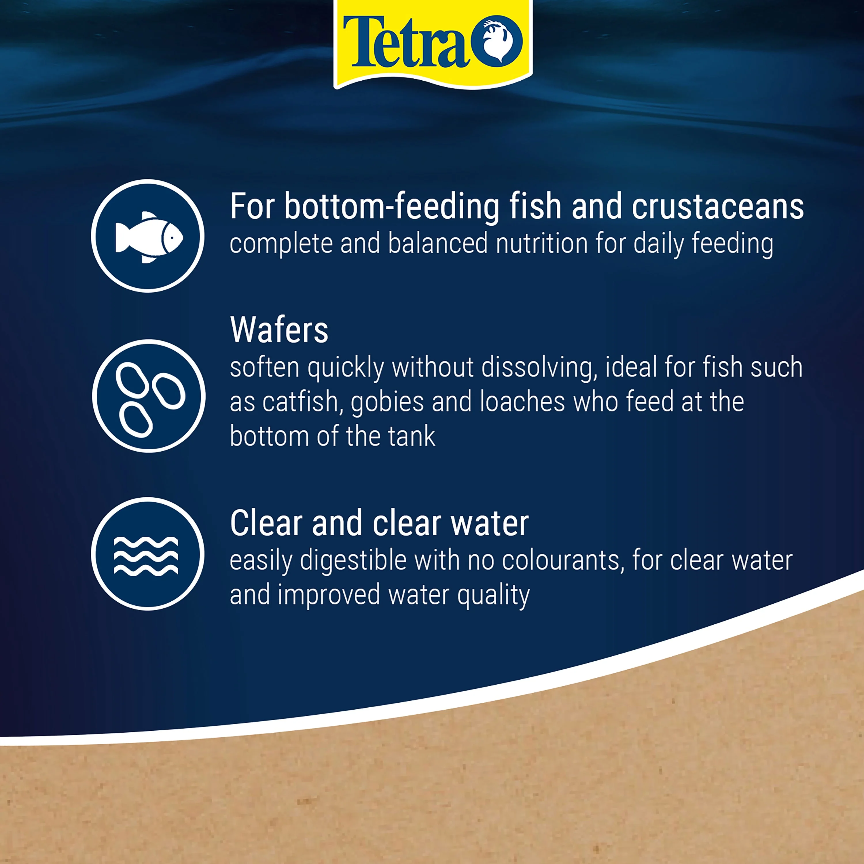 Tetra Variety Wafer Mix 68g Sinking Fish & Crustaceans Food - Image 4