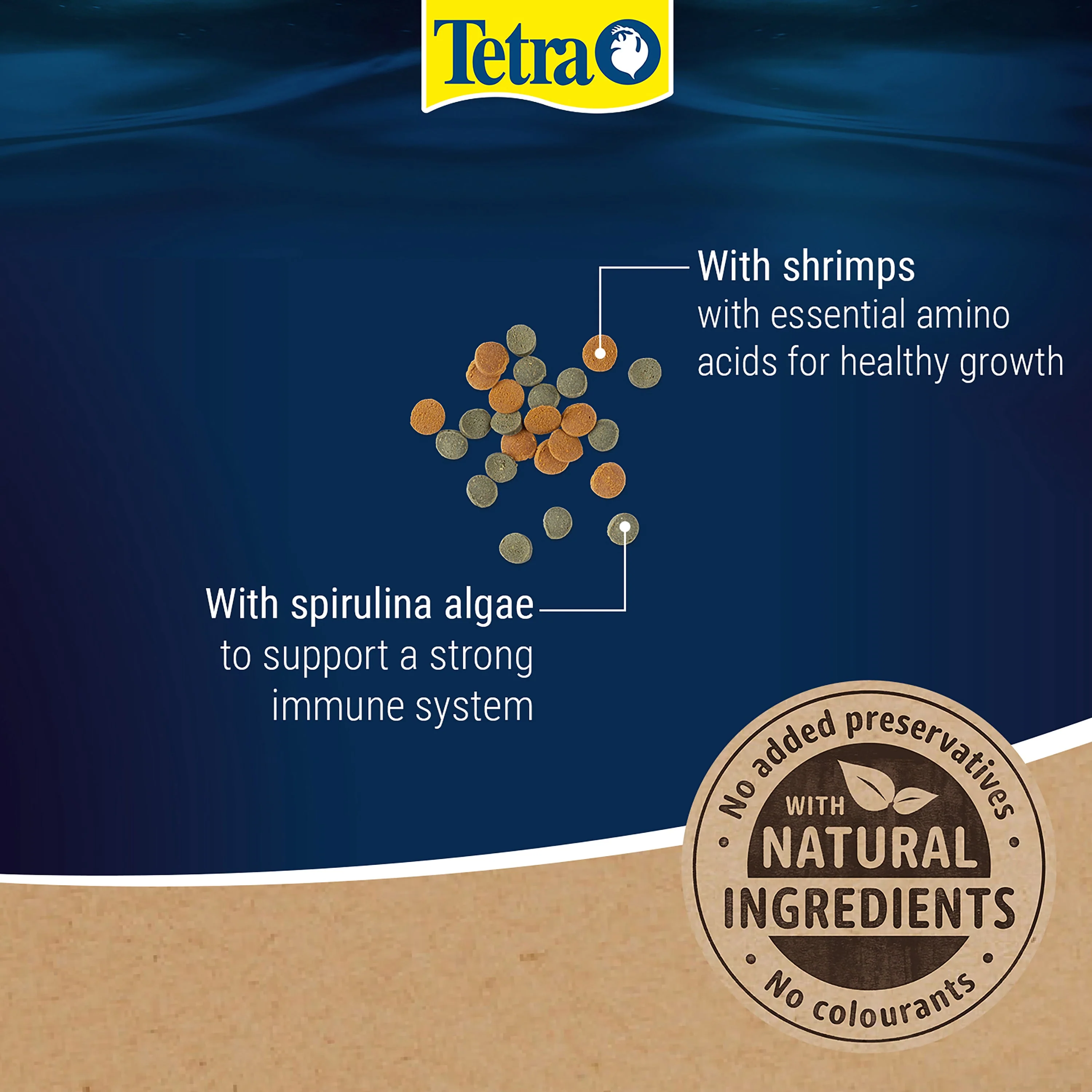 Tetra Variety Wafer Mix 68g Sinking Fish & Crustaceans Food - Image 5
