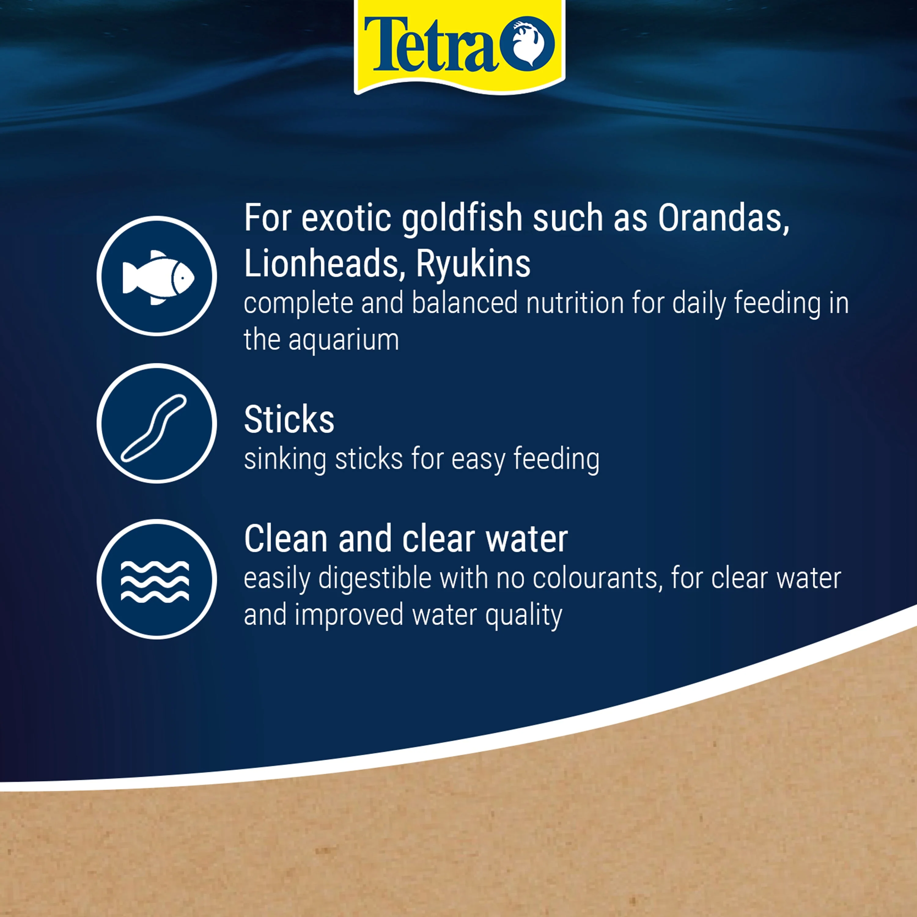 Tetrafin Gold Japan 55g Mini Sticks - Medium - Image 4