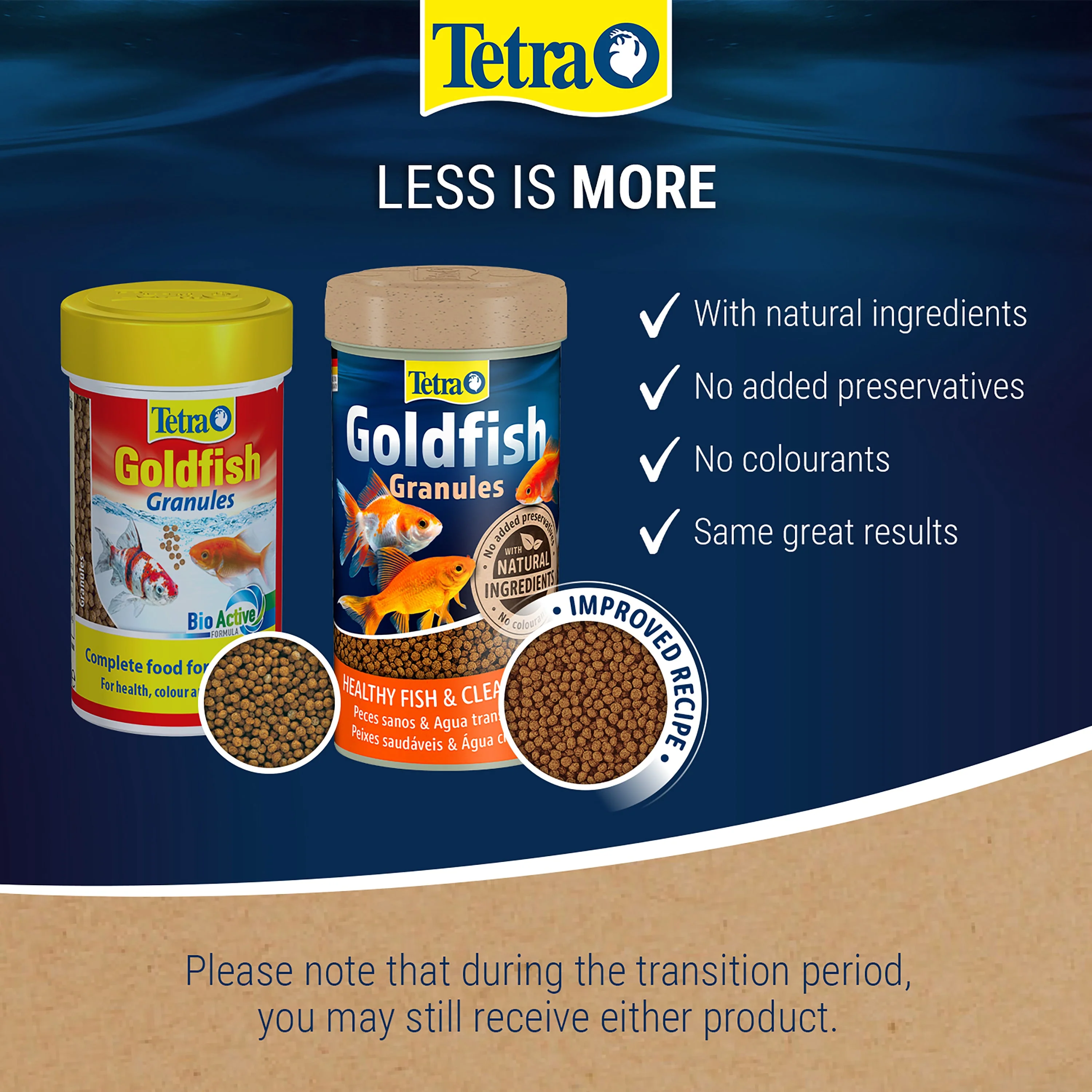 Tetrafin Goldfish Food Granules - Image 3