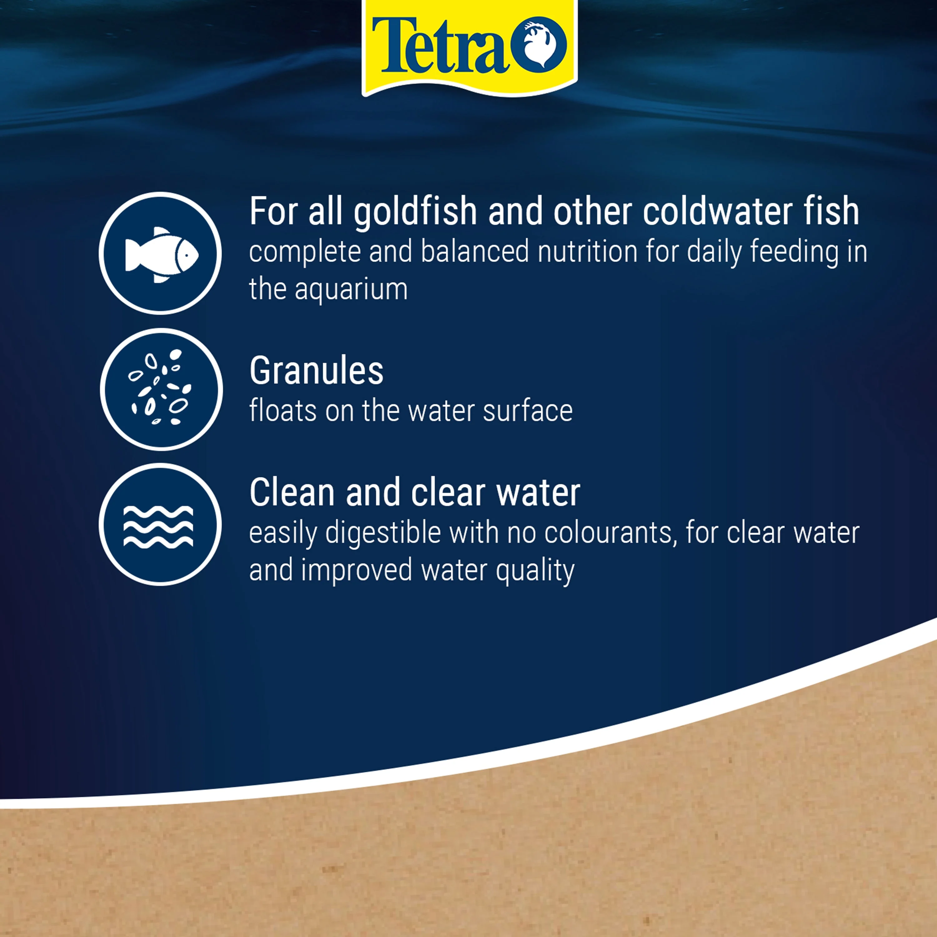 Tetrafin Goldfish Food Granules - Image 4