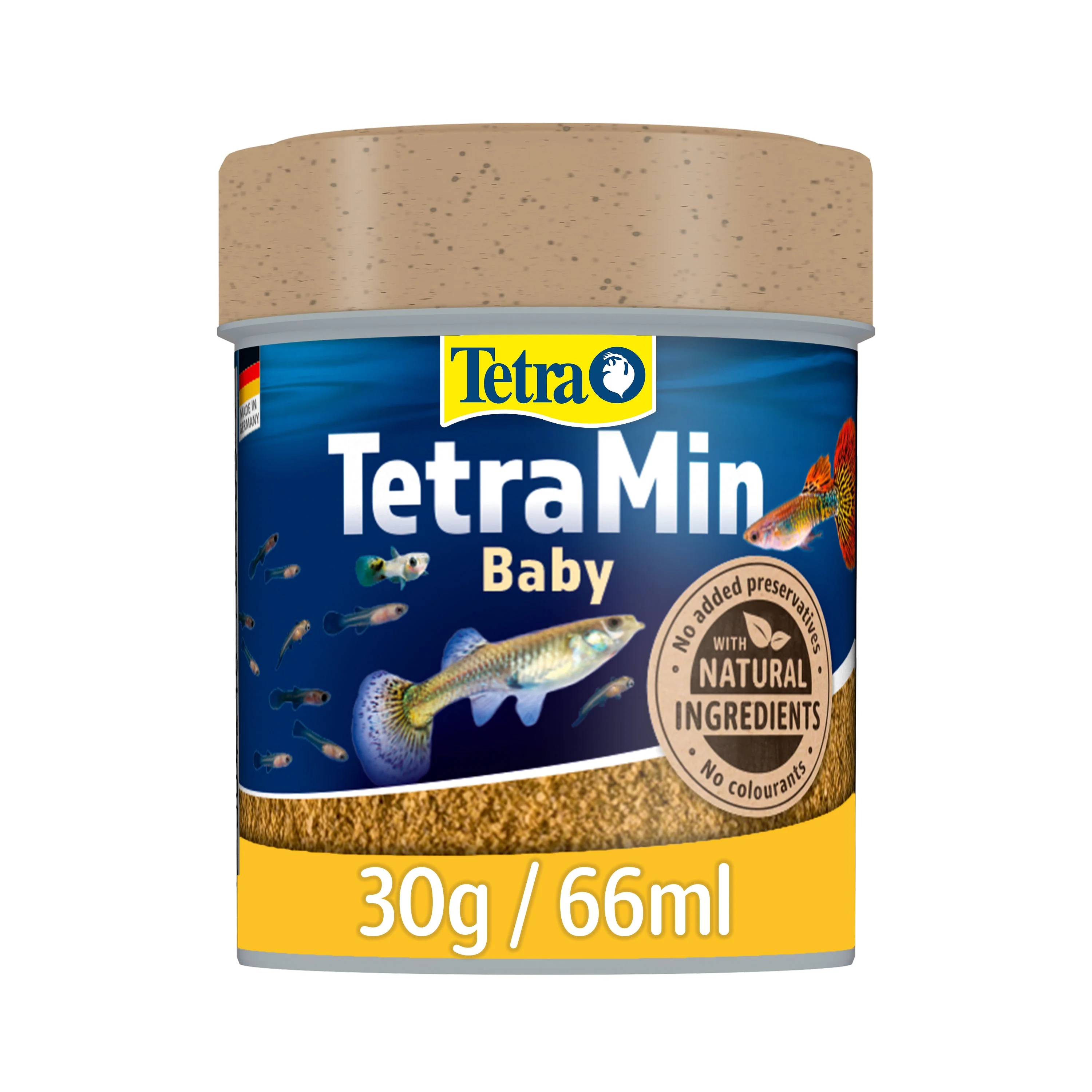 TetraMin Baby - Powder Fish Food For Tropical Herbivore Fish 66ml / 30g (767683) - Image 2