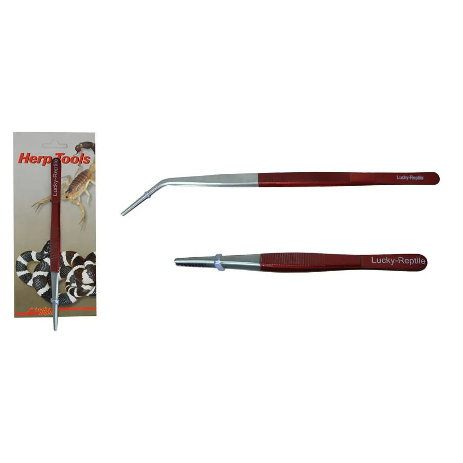 Lucky Reptile Tweezers 14 cm straight
