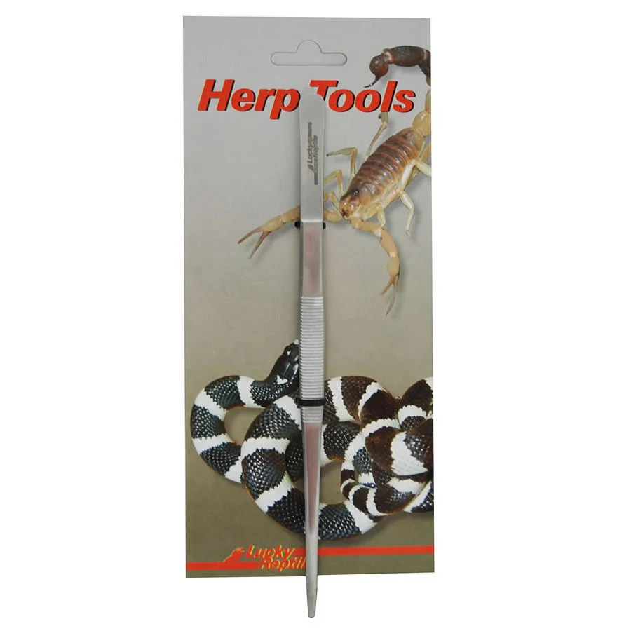 Lucky Reptile Tweezers 20cm straight
